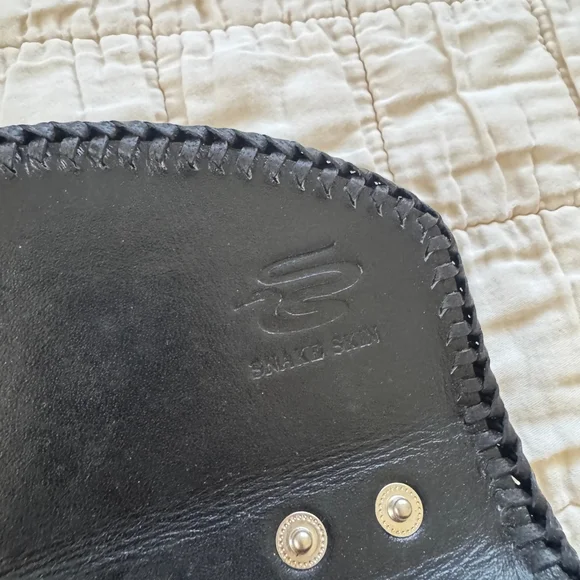 Genuine Snake Skin mini Wallet Purse NWT - Picture 6 of 11